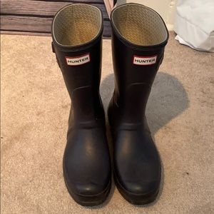 Hunter rain boots